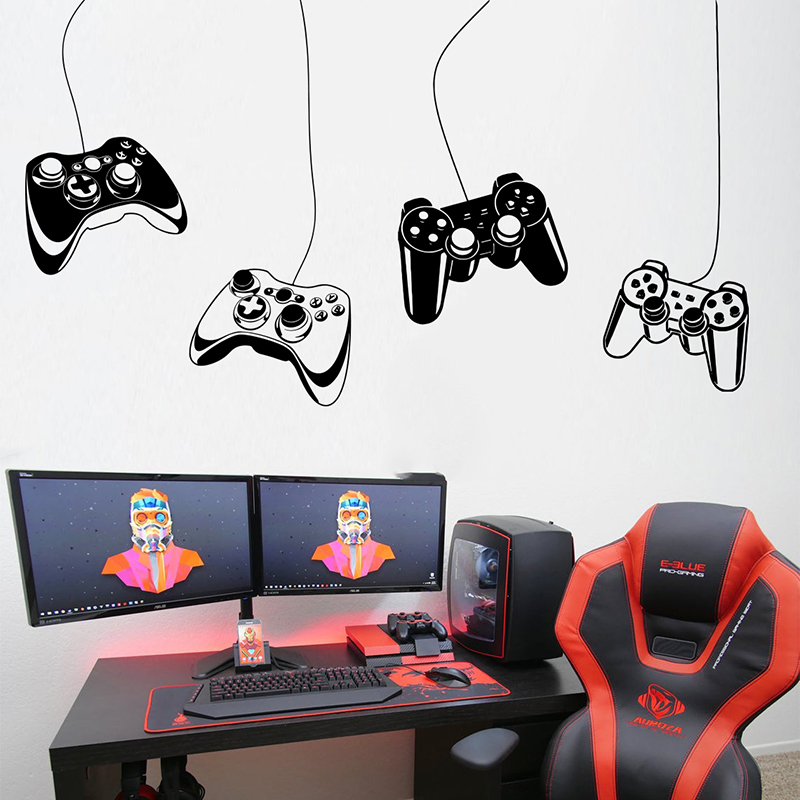Home Decor Xbox Games - 4 قطعة وحدة تحكم ألعاب الفيديو