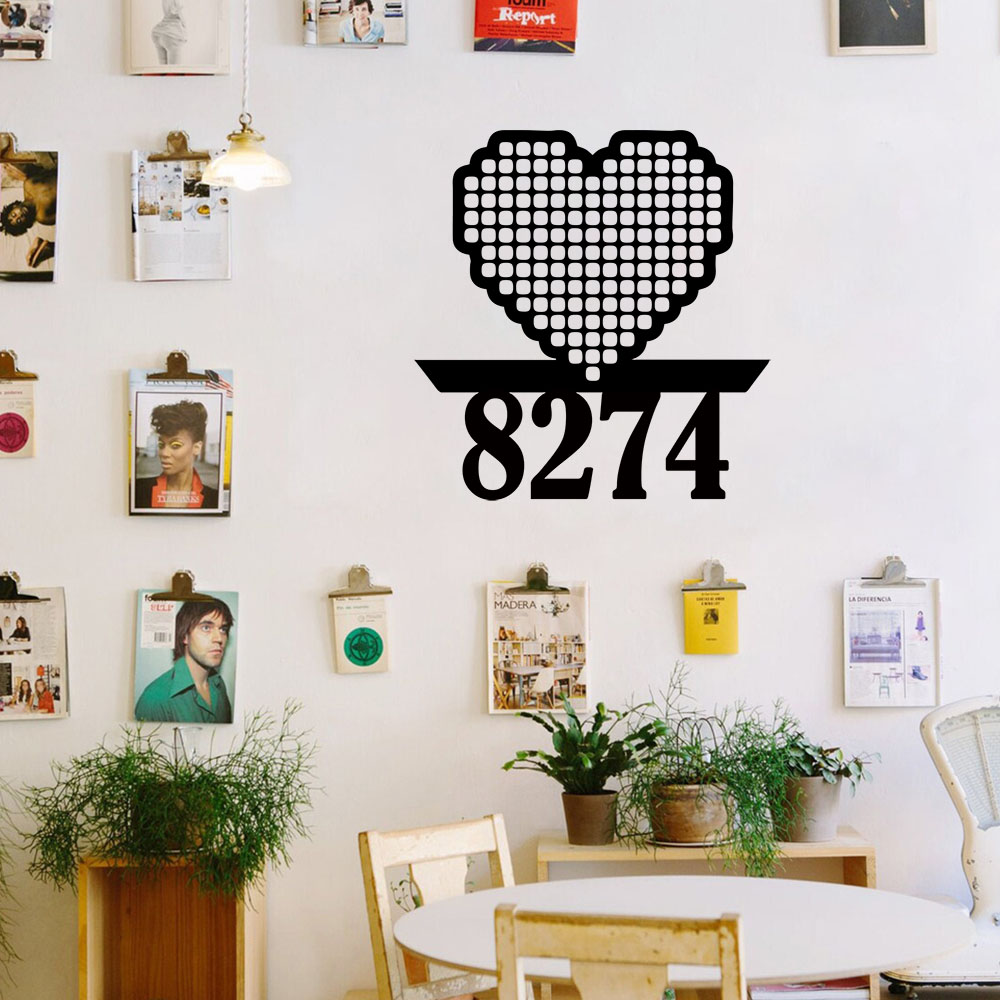 Home Decor Wallpaper - ملصق جداري رائع قابل للتخصيص باسمك،