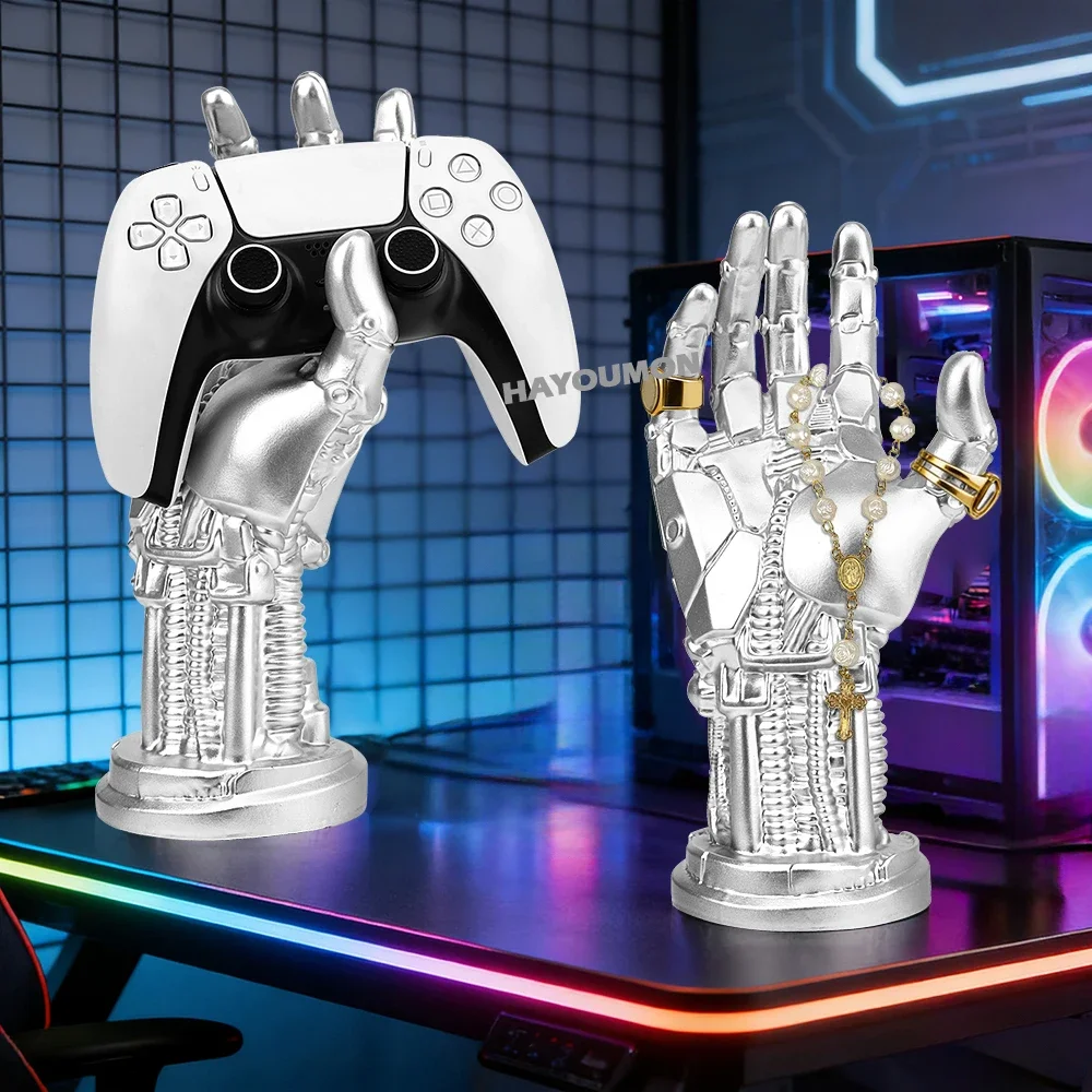 Home Decor Xbox Games - حامل تحكم ميكانيكي لـ PS5 وPS4