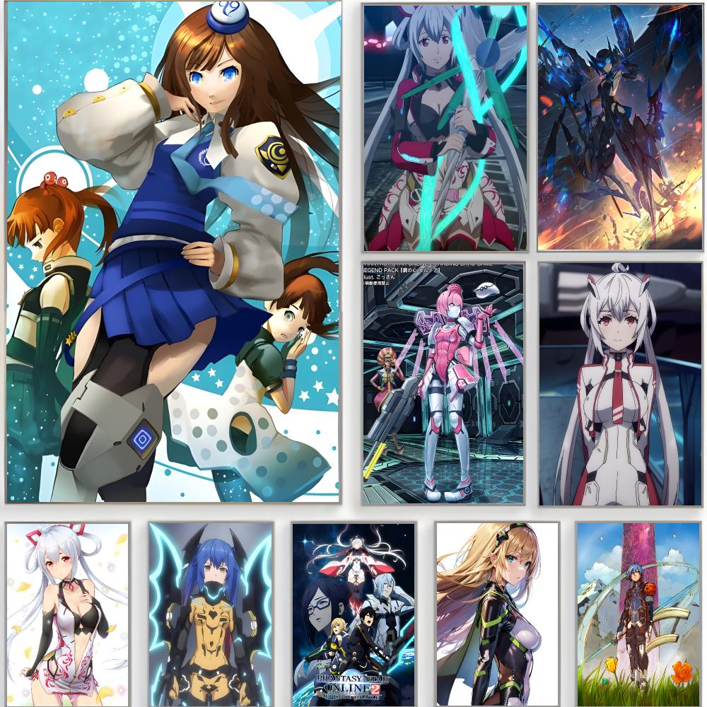 Home Decor Game Online - ملصق أنيمي لعبة p-Phantasy Star Online