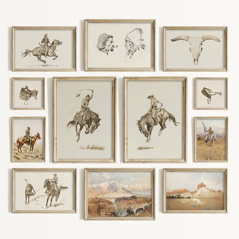 Home Decor Niche - لوحات جدارية بأسلوب جنوب غربي على
