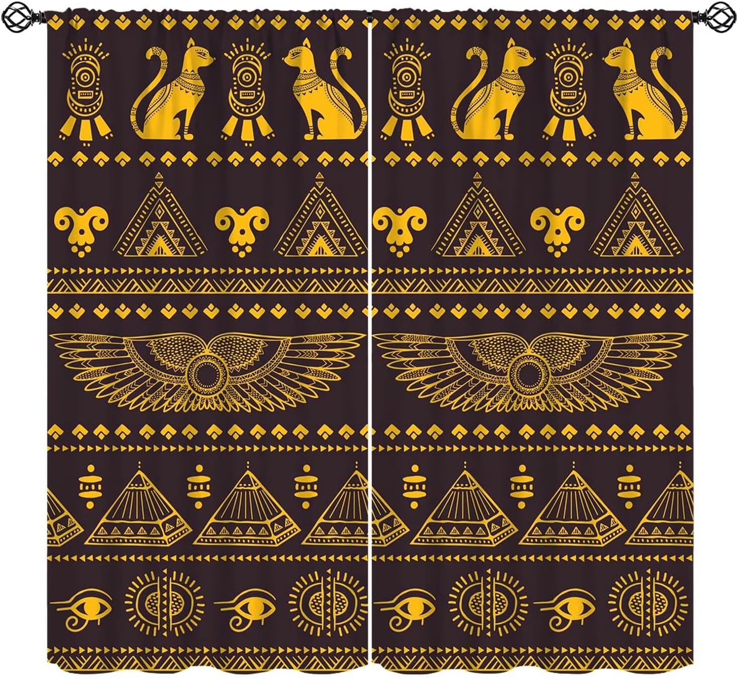 Home Decor Egypt - ستائر مصرية قديمة غامضة، بتصميم قبيلة