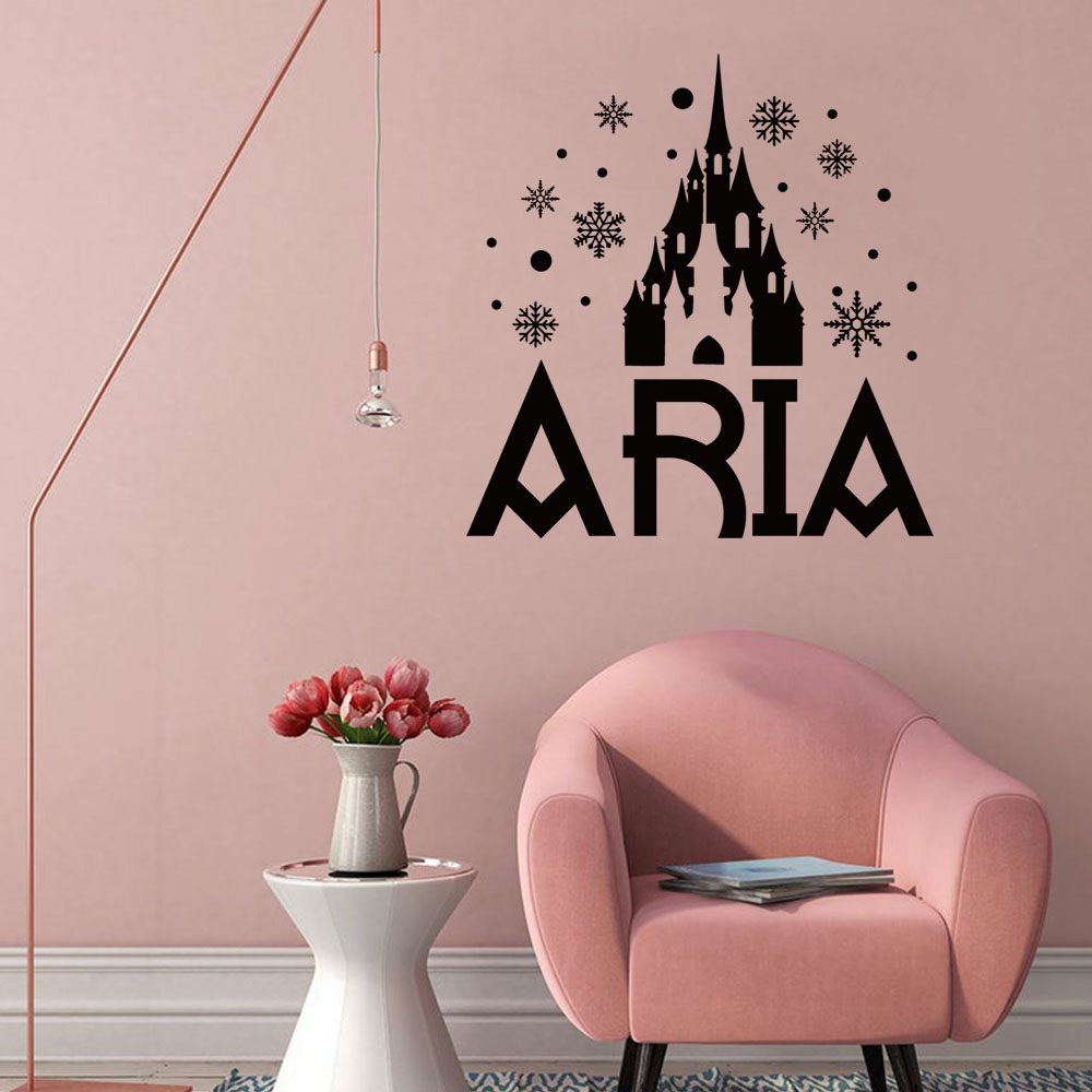 Home Decor Wallpaper - ملصق جداري فني مخصص بتصميم قلعة