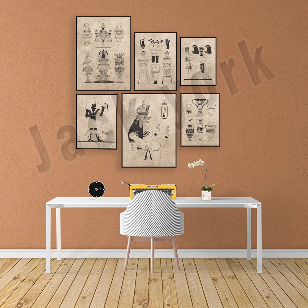 Vintage ancient egypt poster,  - مراجعة Home Decor Egypt وسعره
