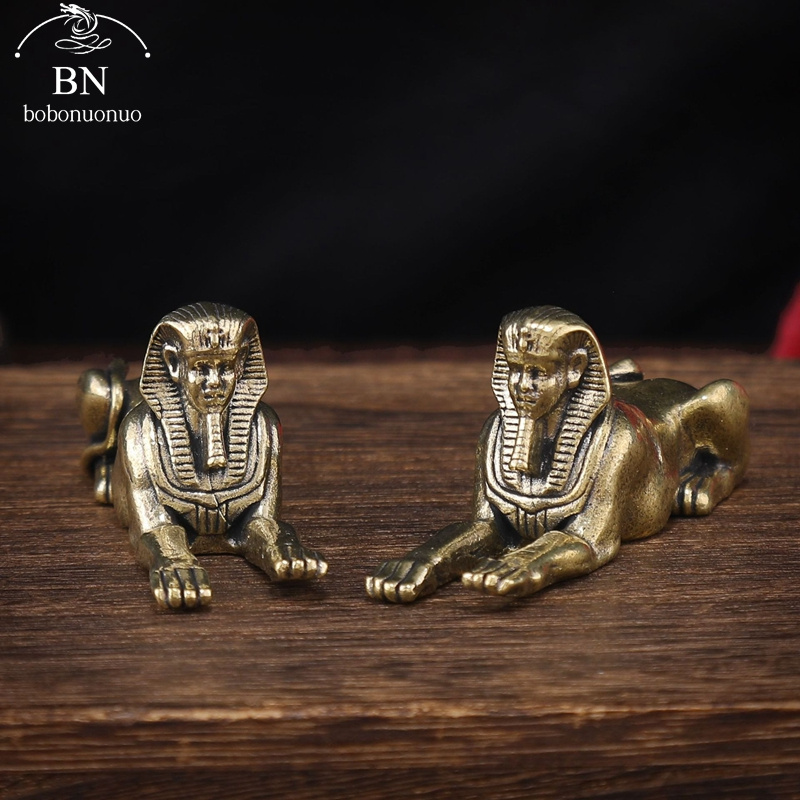 تمثال أبو الهول المصري النحاسي - مراجعة Home Decor Egypt وسعره