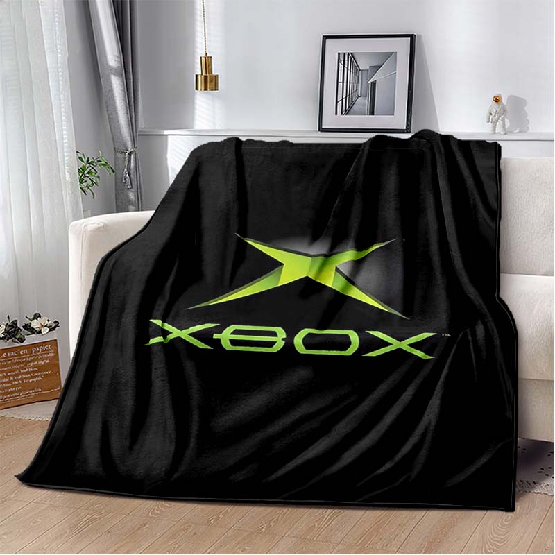 بطانية فلانيل مطبوعة برمز ألعا - مراجعة Home Decor Xbox Games وسعره