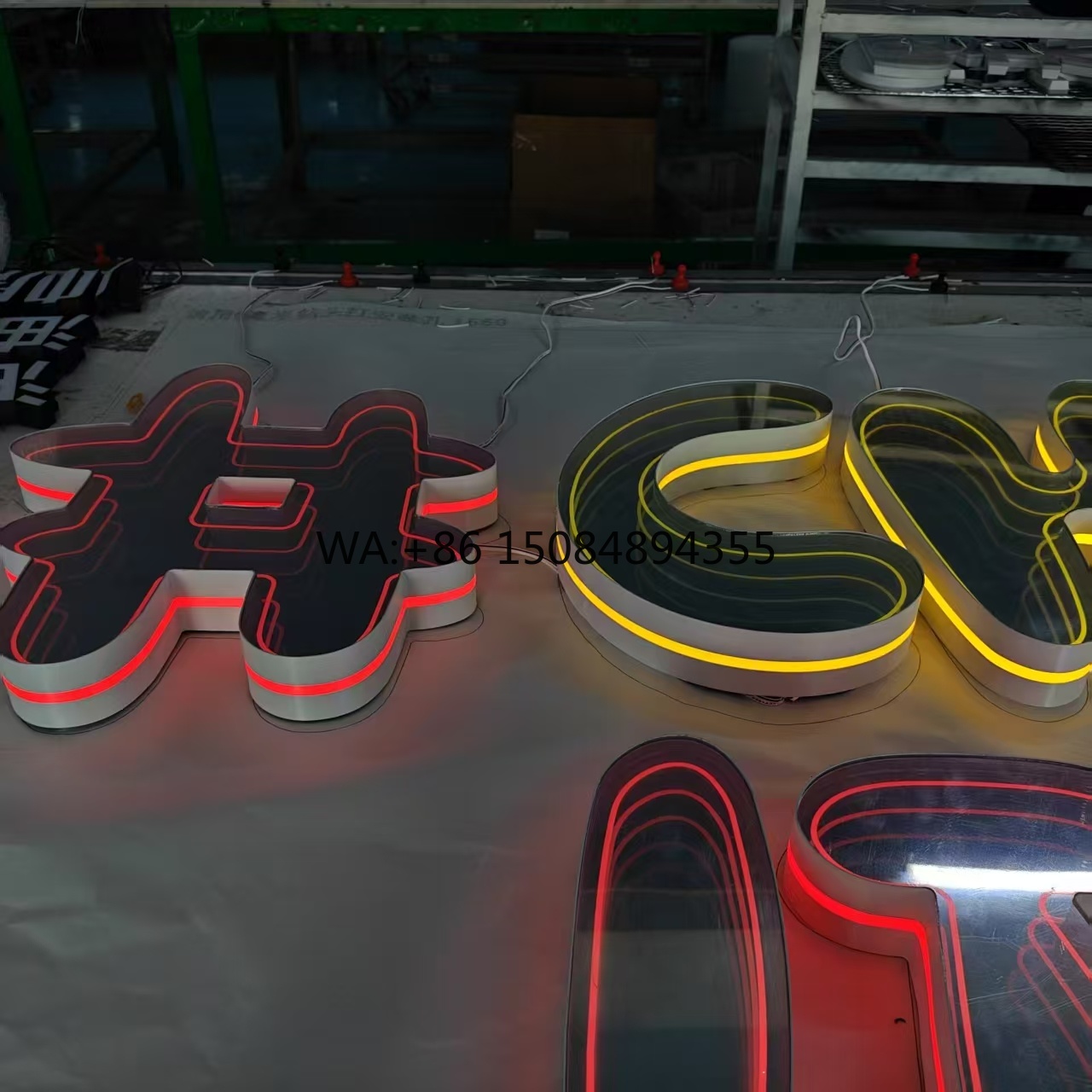 لافتة نيون مخصصة بتصميم لانهائ - مراجعة Neon Sign Led Custom وسعره