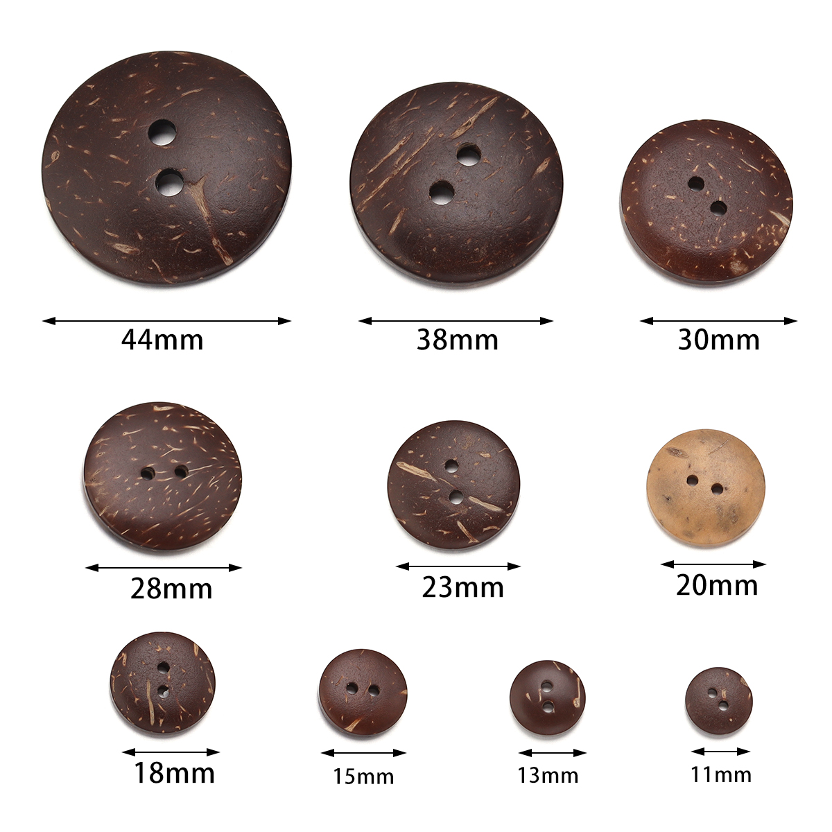 10-100pcs الطبيعية جوز الهند ق - مراجعة Home Decor Company وسعره