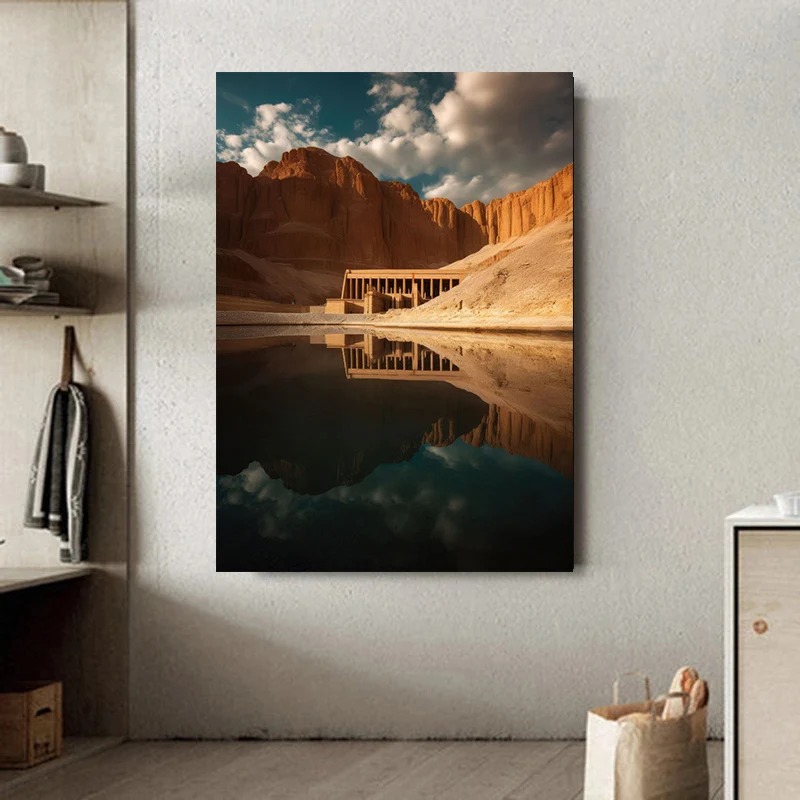 ملصق فني للمناظر الطبيعية المص - مراجعة Home Decor Egypt وسعره