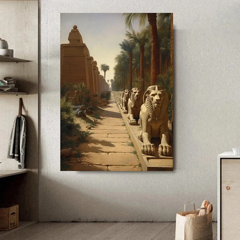 ملصق فني للمناظر الطبيعية المص - مراجعة Home Decor Egypt وسعره