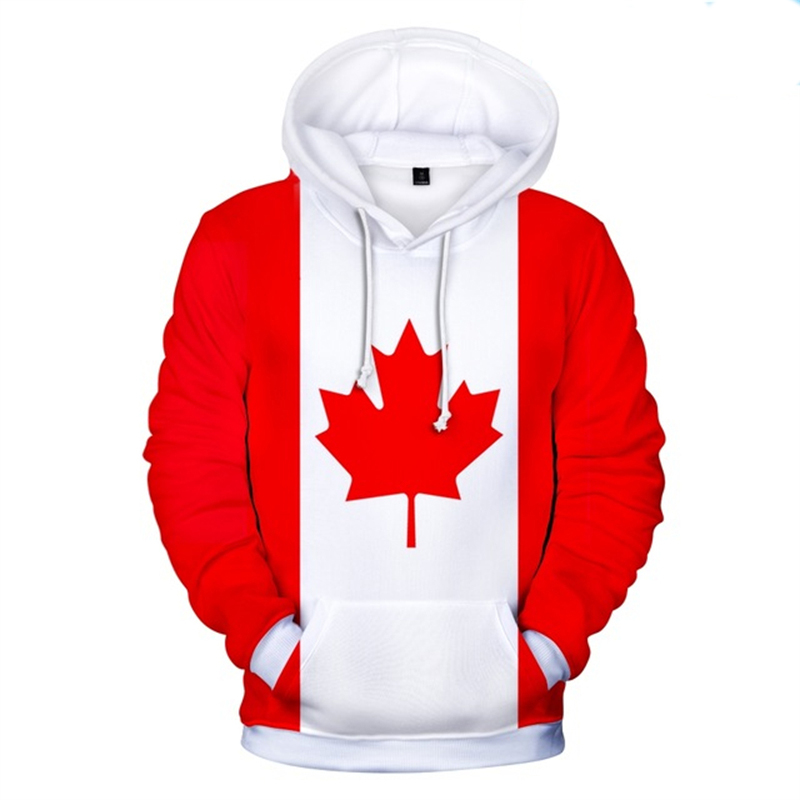3D Print National Flag Hoodie  - مراجعة Home Decor Canada وسعره