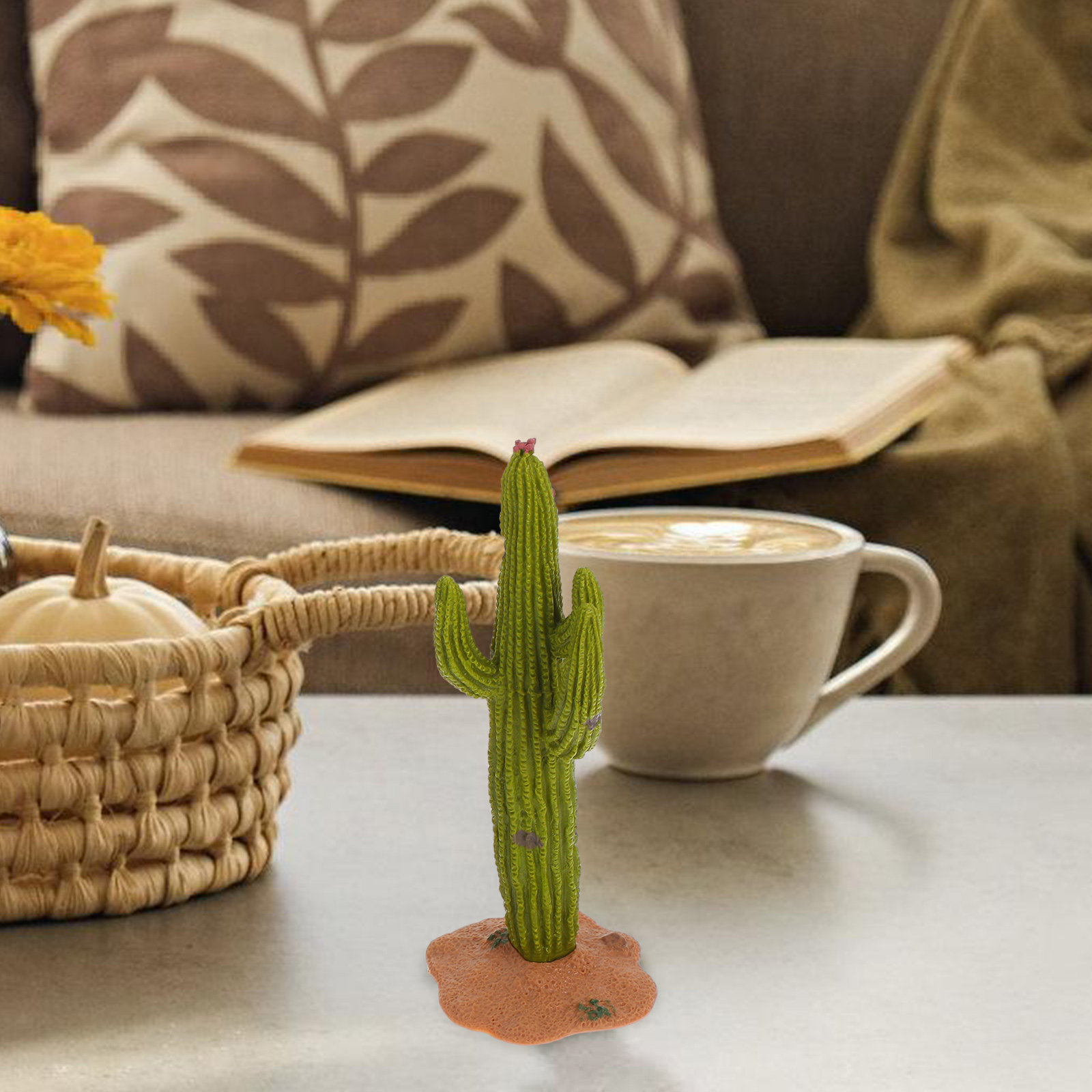 قطعتان من نباتات الصبار الاصطن - مراجعة Home Decor Habitat وسعره
