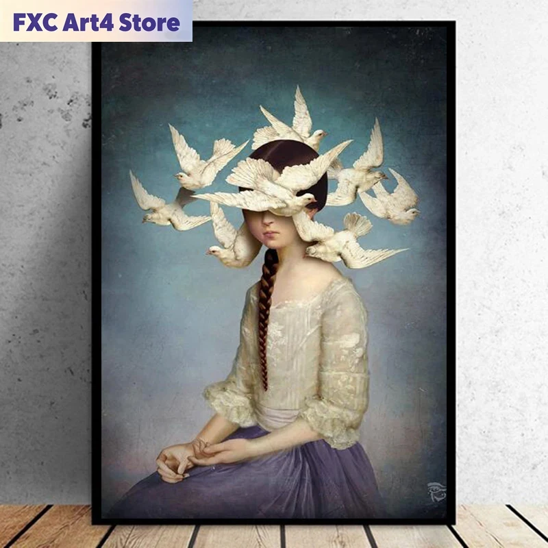 لوحة فنية عصرية بدون إطار على  - مراجعة Home Decor Niche وسعره