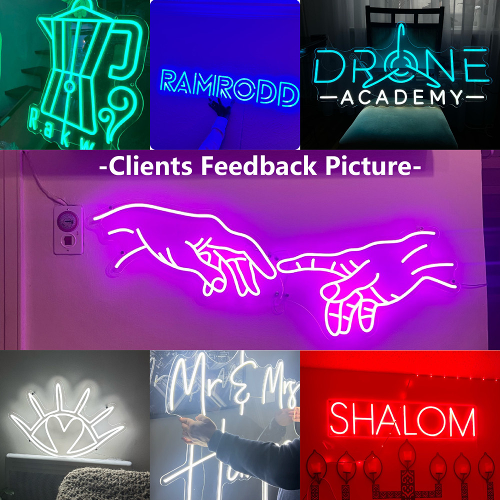 علامة نيون مخصصة مخصصة مع اسمك - مراجعة Neon Sign Led Custom وسعره