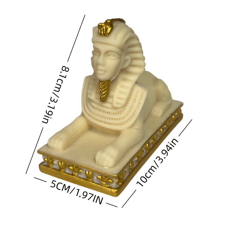 تمثال أبو الهول المصري المطلي  - مراجعة Home Decor Egypt وسعره