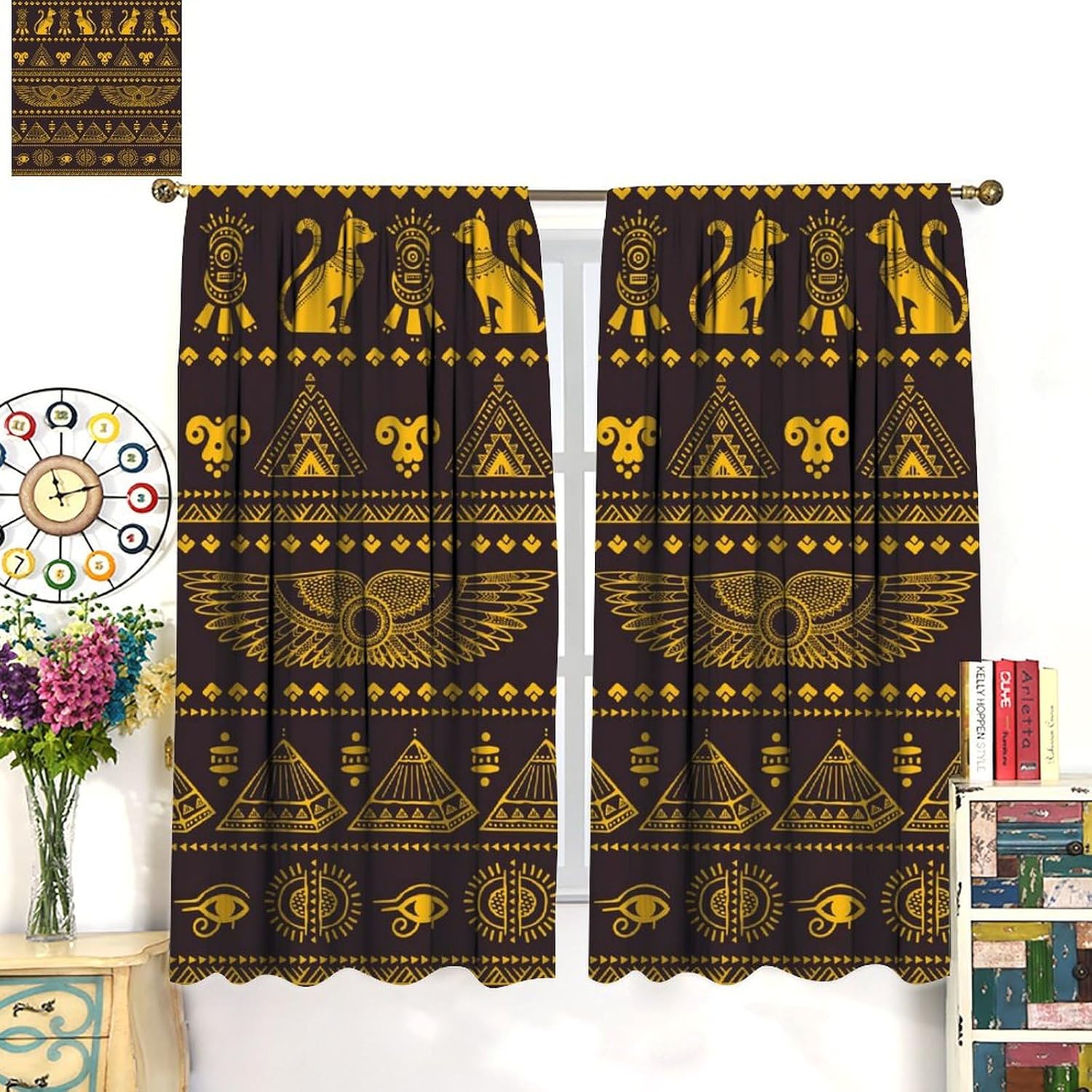 ستائر مصرية قديمة غامضة، بتصمي - مراجعة Home Decor Egypt وسعره