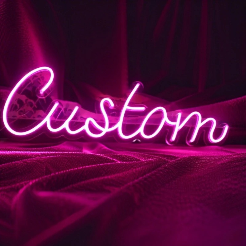 علامة نيون اسم مخصص - ضوء LED  - مراجعة Neon Sign Led Custom وسعره