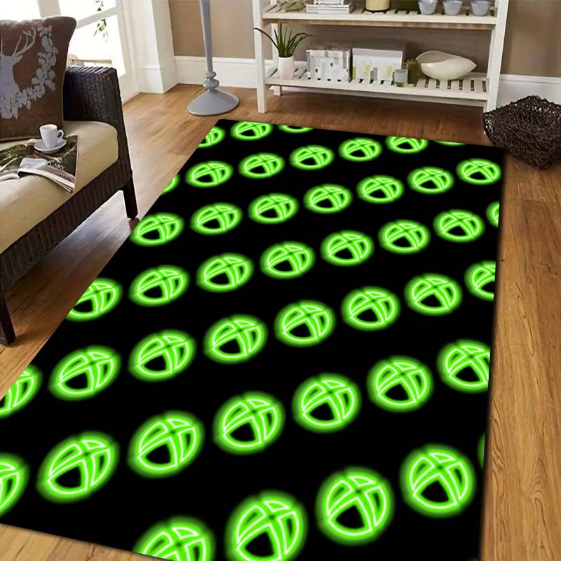 سجادة أرضية من الفلانيل مطبوع  - مراجعة Home Decor Xbox Games وسعره