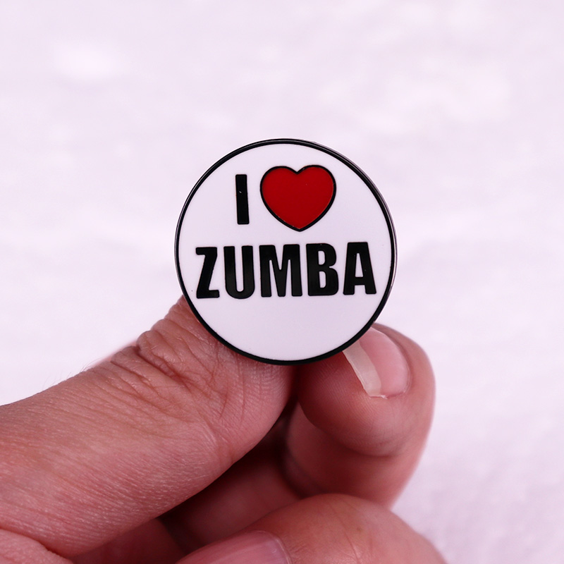 أنا أحب Zumba المينا دبوس متعة - مراجعة Home Decor Zambia وسعره