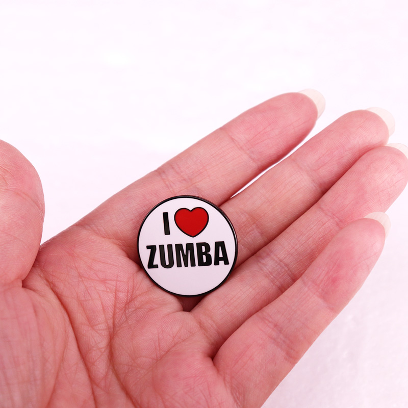 أنا أحب Zumba المينا دبوس متعة - مراجعة Home Decor Zambia وسعره