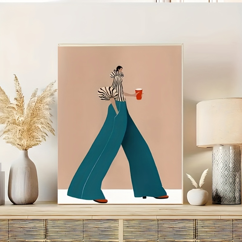 المألوف السراويل الزرقاء امرأة - مراجعة Home Decor Niche وسعره