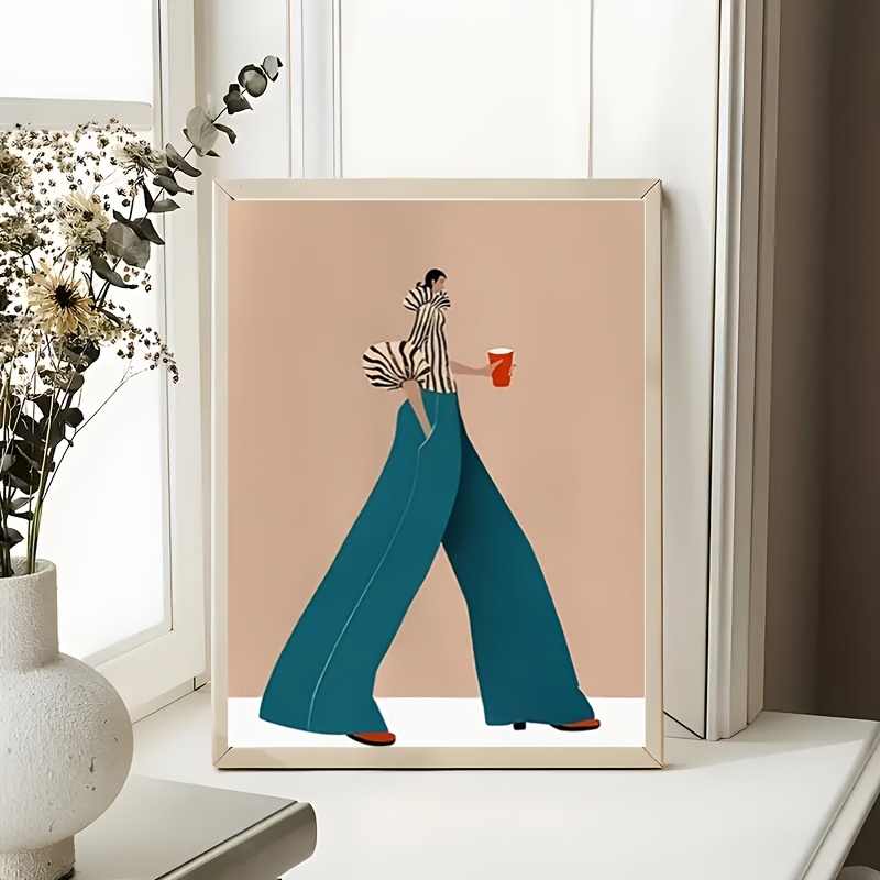 المألوف السراويل الزرقاء امرأة - مراجعة Home Decor Niche وسعره